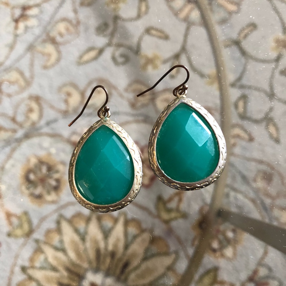 Turquoise drop earrings